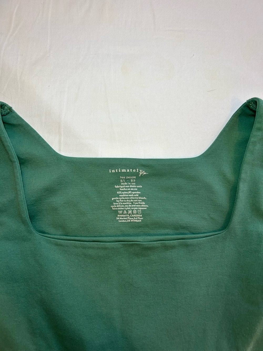 Intimately Free People Clean Lines Long Sleeve Green Size XS/P - Picture 2 of 4